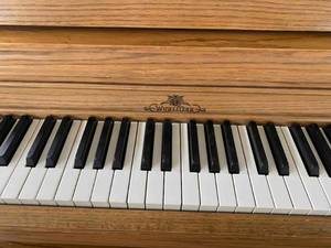 lot 71 image: Wurlitzer Piano & Bench located offsite in West Fargo