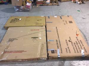 lot 31 image: Mix Lot of Patio  Dining Tables - Various Models and Conditions - Review all pictures