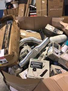 lot 32 image: Mix Lot of Assorted Everbilt Dryer Lint Removal Kits and Other Plumbing Accessories - Review all pictures