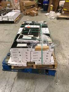 lot 7 image: MSI MSI Calacatta Consilio 12 in. W x 24 in. L Rigid Core Click Lock Luxury Vinyl Tile Flooring (19.37 sq. ft.Case)- 47 cases - Review all pictures