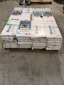 lot 10 image: Lifeproof Lake Agnes Oak 8.98 in. W x 48.03 in. L Waterproof High Traffic Luxury Vinyl Plank Flooring (17.98 sq. ft.case) - 24 cases - Review all pictures