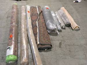 lot 25 image: Mix Lot of Rugs For Home Decor - Various Models and Sizes - Review all pictures