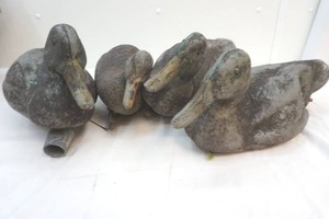 vintage Victor mallard decoys