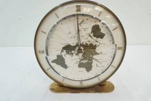 vintage Kieninger & Obergfell Kundo brass mantle clock