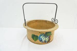 wood basket