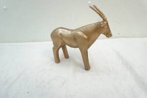 metal horned animal