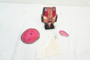 agates and stone mask