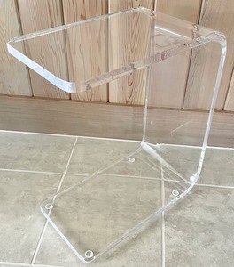 Lovely Lucite Accent Table