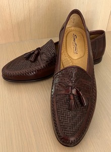 New Pair of Mens Brown Santoni Shoes - Noah