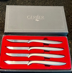 Set of Seven Gerber Steak Knives