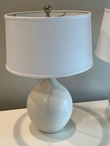 Pair of Classic White Nice Table Lamps