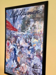 VERY Large Framed Leroy Neiman Poster