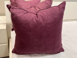 Three Decorative Throw Pillows