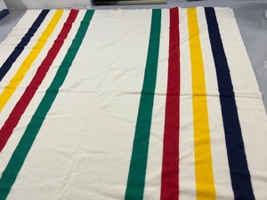 Hudson Bay Eight Point King Size Wool Blanket