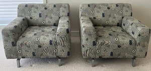 Pair of Contemporary Arm Chairs by Della Robbia