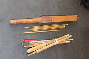 lot 347 image: Vintage Gun Barrel Rods, Whistle