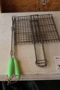 lot 364 image: Lot of (3) Outdoor Cooking Utensils