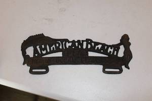 lot 397 image: American Beach FLA. Negro Ocean Playground Wall Plaque