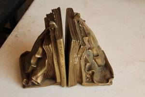 lot 461 image: Lot of (2) Musical Book Weights