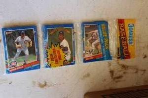 lot 503 image: Lot of (50) Donruss Baseball Card Packs (Unopened)