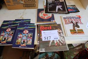 lot 517 image: Boston Red Sox Baseball Memorabilia