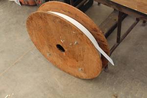 lot 964 image: Partial Spool of Metal Banding