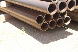 lot 981 image: Lot of (8) Schedule 80 Metal Pipes 17-12x3-12
