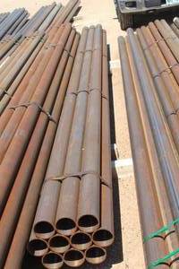 lot 985 image: Lot of (10) 40 GA Metal Pipes 227x4