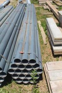 lot 1001 image: Lot of (19) Metal Pipes 18x20x4-12