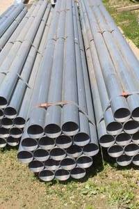 lot 1002 image: Lot of (19) Metal Pipes 18x20x4-12