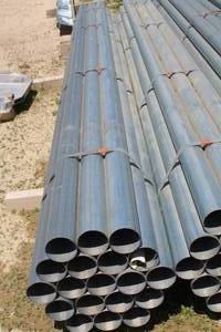 lot 1004 image: Lot of (19) Metal Pipes 18x16x4-12