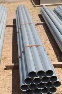 lot 1007 image: Lot of (19) Metal Pipes 18x14x3-34