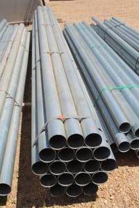lot 1012 image: Lot of (19) Metal Pipes 18x20x4-12