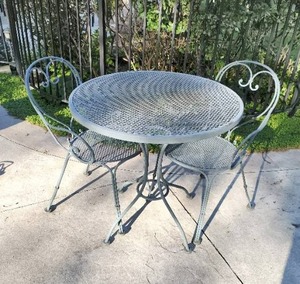 Bistro Table And Two Chairs