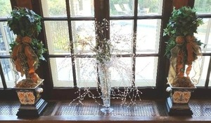 Pair Of Planters And Vase