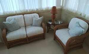 Outdoor Wicker Patio Set