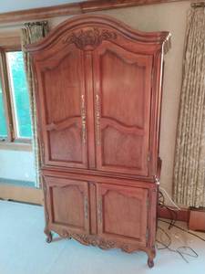 Wood Armoire