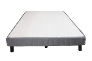 lot 765 image: EnForce 7 Metal Box Spring with Headboard Bracket and Legs - California King