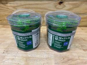 METABO HPT Lot of 2-  8 x 2-12-in Wood To Wood Deck Screws (800 per bucket)