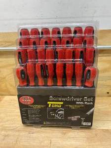 TORQ 30 Piece Screwdriver Set with Rack