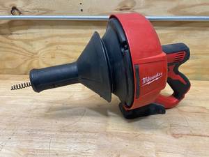 MILWAUKEE M12 12V Lithium-Ion Cordless Auger Snake Drain Cleaning (Tool-Only)