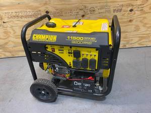 CHAMPION POWER EQUIPMENT 11,500-Watt9,200-Watt Electric Start Gas Powered Portable Generator