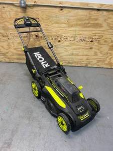 RYOBI 40V Lawn Mower Brushless 20 Self Propelled RY401012VNM with Battery and Charger
