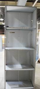 Steel Shelf Rack Unit 3 Ft Wide X 18 Inch Deep X 98 Inch High
