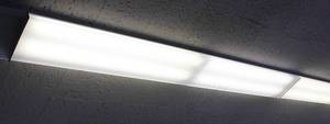 Florescent Ceiling Light 8 Ft Long 4 Light White Fixture
