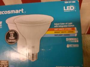 EcoSmart 150-watt replacement, indoor outdoor use, NEW