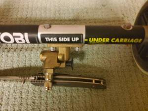 Ryobi sidewalk, under carriage power washer attachment