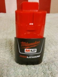 Milwaukee M-12, 1.5 ah battery NEW