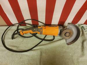Rigid 7 in grinder, USED