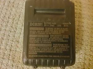 Dewalt 18v,1.5 H battery, NEW